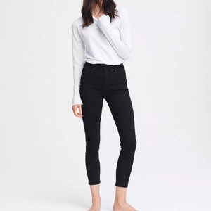 rag & bone Nina High-rise Skinny Jeans size 28 in Black